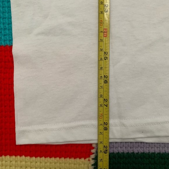 Vintage Columbia Flag Tierra Querida Oversized Tee Primary Colors Travel… - Picture 8 of 12